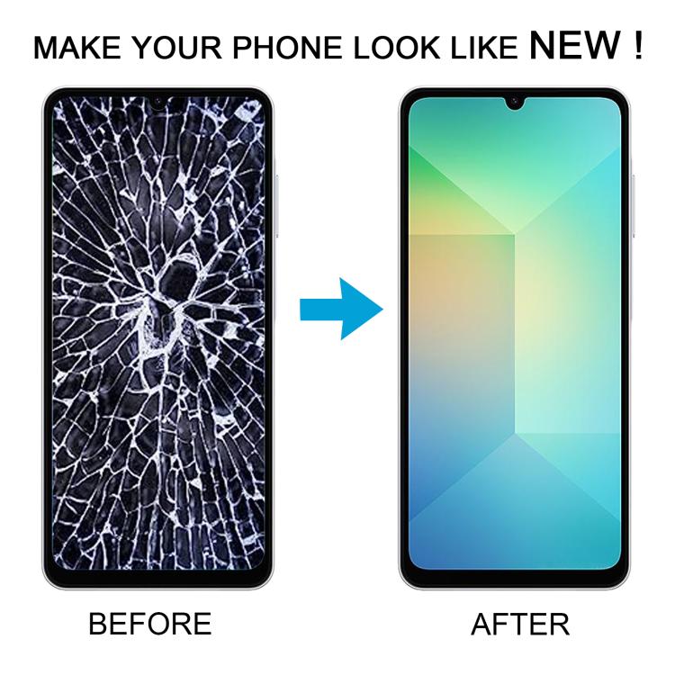 For Samsung Galaxy A06 5G SM-A066B Original LCD Screen With Digitizer Full Assembly - free shipping - PMc TechLife - Order now!