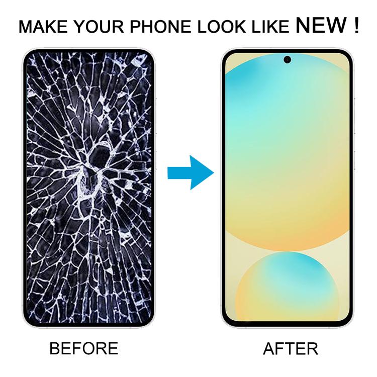 For Samsung Galaxy S24 FE SM-S721B OLED LCD Screen Digitizer Full Assembly with Frame (Black) - free shipping - PMC TechLife - Order now!