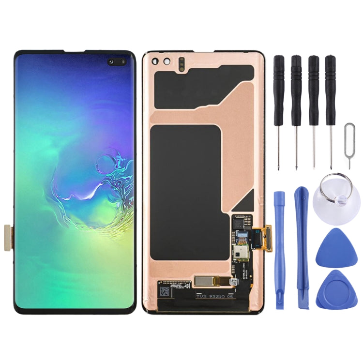Original Super AMOLED LCD Screen for Galaxy S10+ (Digitizer Full Assembly Black) - free shipping - PMc TechLife - Order now!