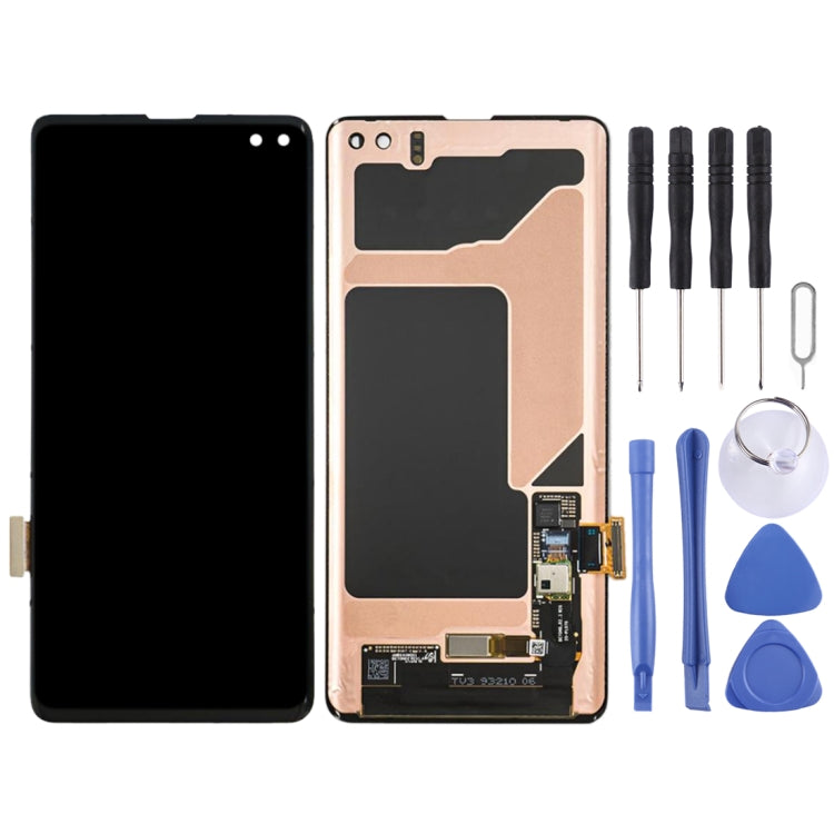 Original Super AMOLED LCD Screen for Galaxy S10+ (Digitizer Full Assembly Black) - free shipping - PMc TechLife - Order now!
