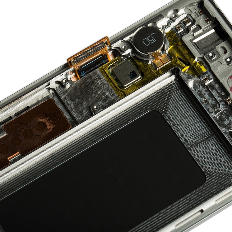 Original Super AMOLED LCD Screen with Frame for Galaxy S10 4G Digitizer Full Assembly (Black) - free shipping - PMc TechLife - Order now!