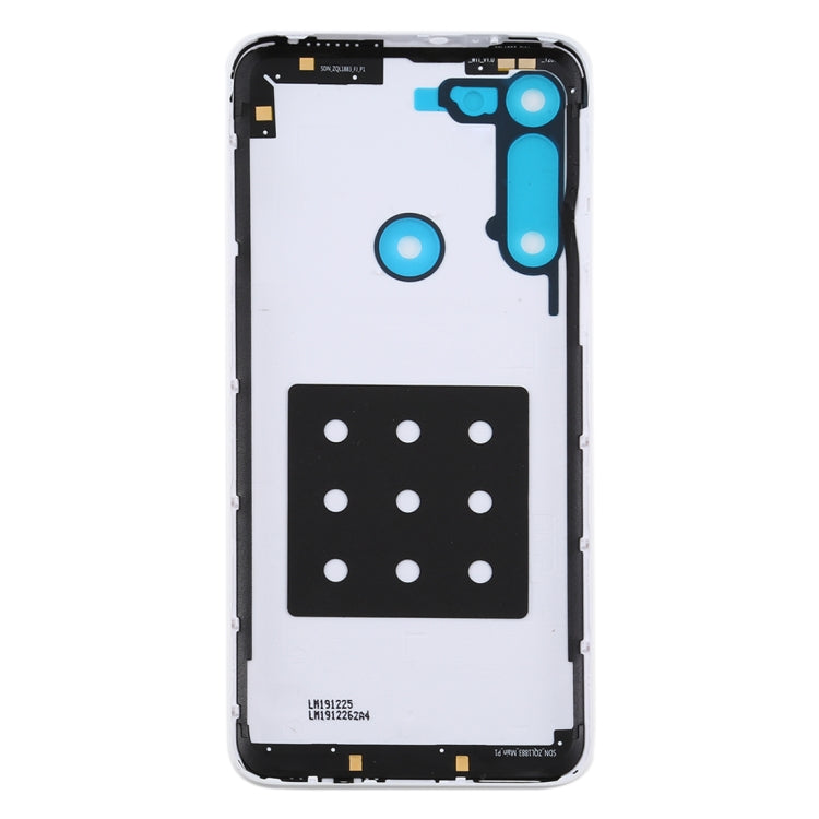 Battery Back Cover for Motorola Moto G8 (White) - Back Cover by PMC Jewellery | Online Shopping South Africa | PMC Jewellery | Buy Now Pay Later Mobicred