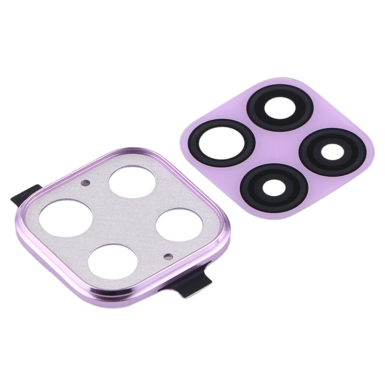 For Huawei Nova 6 SE  10pcs Camera Lens Cover (Purple) - Camera by PMC Jewellery | Online Shopping South Africa | PMC Jewellery | Buy Now Pay Later Mobicred