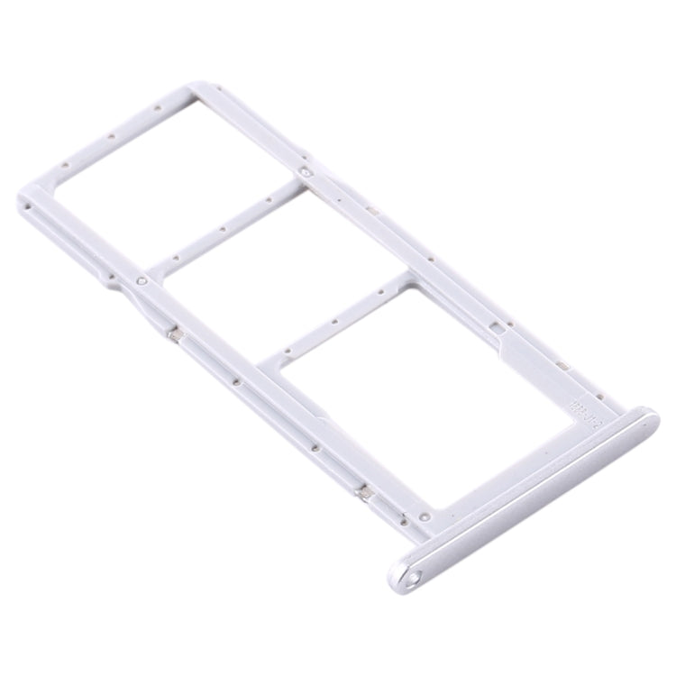 SIM Card Tray + SIM Card Tray + Micro SD Card Tray for Huawei Y6s (2020) (Silver) - Card Socket by PMc TechLife | Online Shopping South Africa | PMc TechLife | Buy Now Pay Later Mobicred
