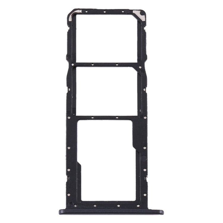 SIM Card Tray + SIM Card Tray + Micro SD Card Tray for Huawei Y6 Pro (2019) (Black) - Card Socket by PMc TechLife | Online Shopping South Africa | PMc TechLife | Buy Now Pay Later Mobicred