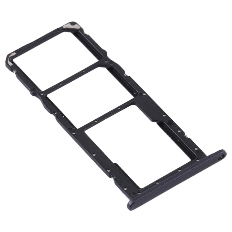 SIM Card Tray + SIM Card Tray + Micro SD Card Tray for Huawei Y6 Pro (2019) (Black) - Card Socket by PMc TechLife | Online Shopping South Africa | PMc TechLife | Buy Now Pay Later Mobicred