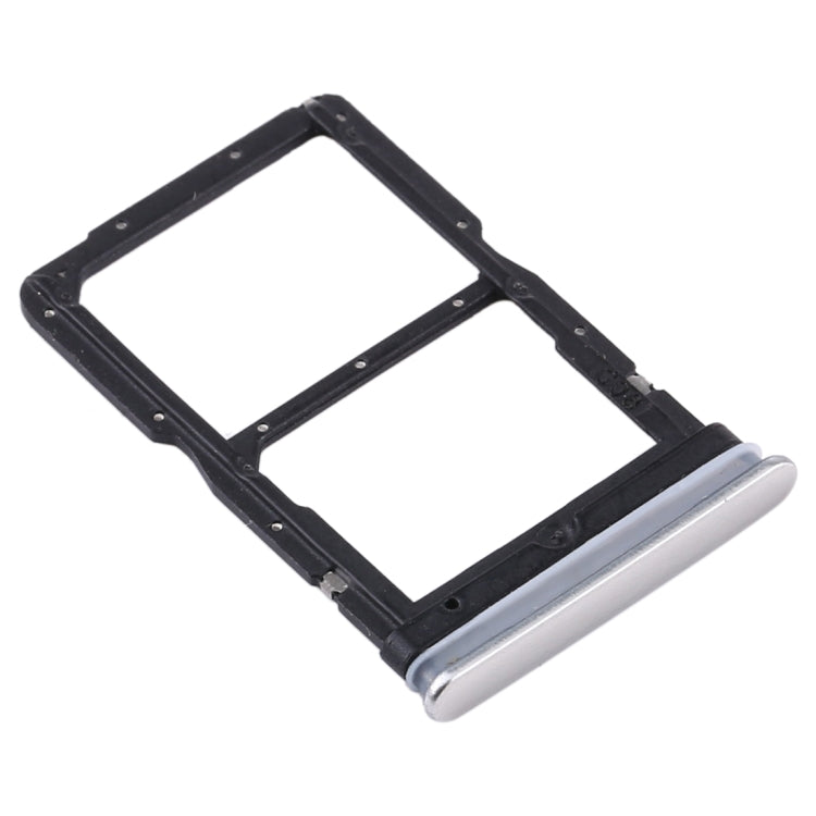 SIM Card Tray + SIM Card Tray for Huawei Honor 30 Youth (Silver) - Card Socket by PMc TechLife | Online Shopping South Africa | PMc TechLife | Buy Now Pay Later Mobicred