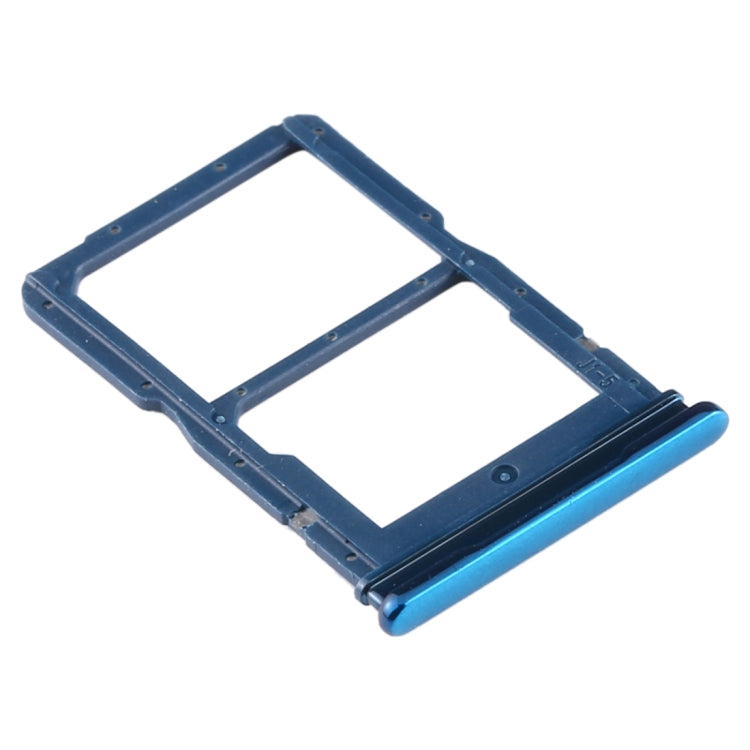SIM Card Tray + NM Card Tray for Huawei Y8p (Blue) - free shipping - PMC TechLife - Order now!