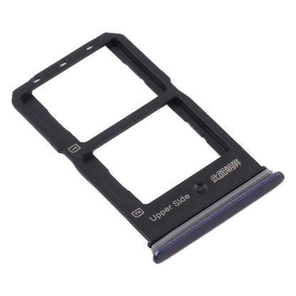 For Vivo Y70s V2002A SIM Card Tray + SIM Card Tray (Black) - Card Socket by PMC Jewellery | Online Shopping South Africa | PMC Jewellery | Buy Now Pay Later Mobicred