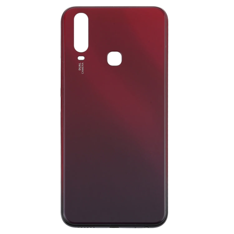 For Vivo Y3s / V1901A/V1901T Battery Back Cover (Red) - Back Cover by PMC TechLife | Online Shopping South Africa | PMC TechLife | Buy Now Pay Later Mobicred