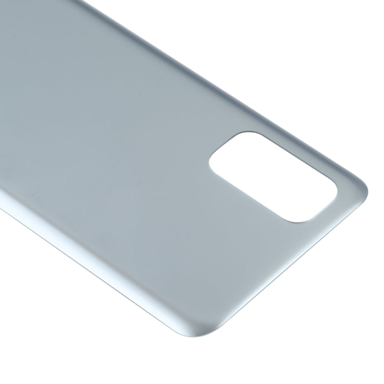 For OPPO Realme Q2 Battery Back Cover (Silver) - Back Cover by PMC Jewellery | Online Shopping South Africa | PMC Jewellery | Buy Now Pay Later Mobicred