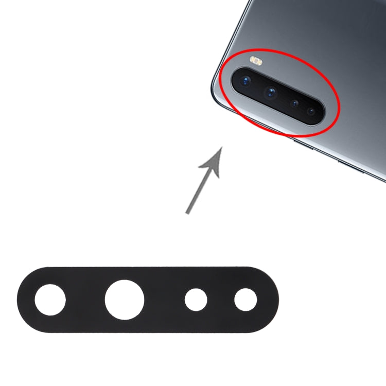 For OnePlus Nord 10pcs Back Camera Lens - Camera Series by PMC TechLife | Online Shopping South Africa | PMC TechLife