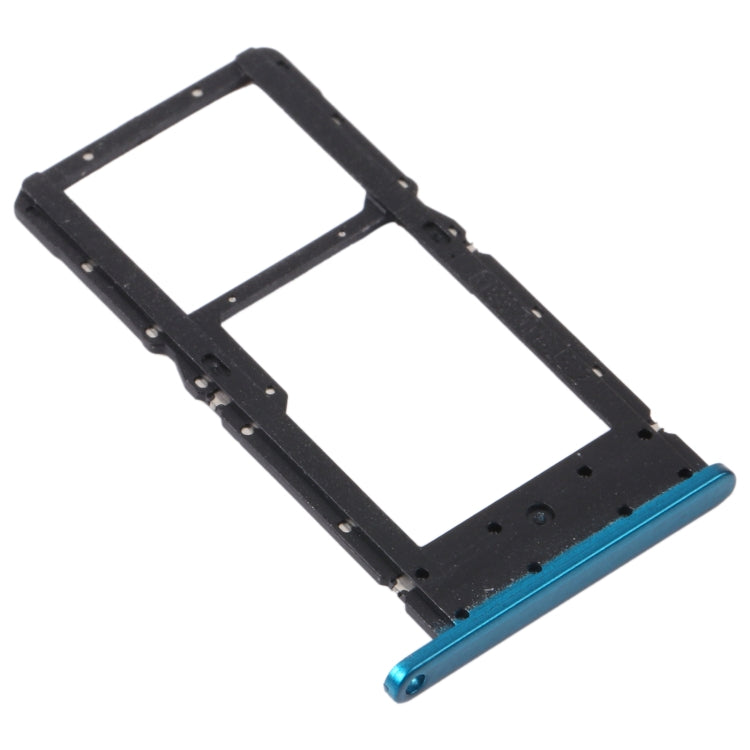 SIM Card Tray + SIM Card Tray / Micro SD Card Tray for Huawei Maimang 9 (Blue) - Card Socket by PMc TechLife | Online Shopping South Africa | PMc TechLife | Buy Now Pay Later Mobicred