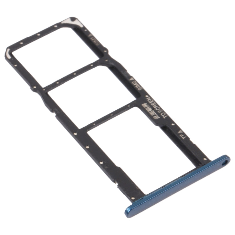 SIM Card Tray + SIM Card Tray + Micro SD Card Tray for Honor 8S (Green) - Card Socket by PMc TechLife | Online Shopping South Africa | PMc TechLife | Buy Now Pay Later Mobicred