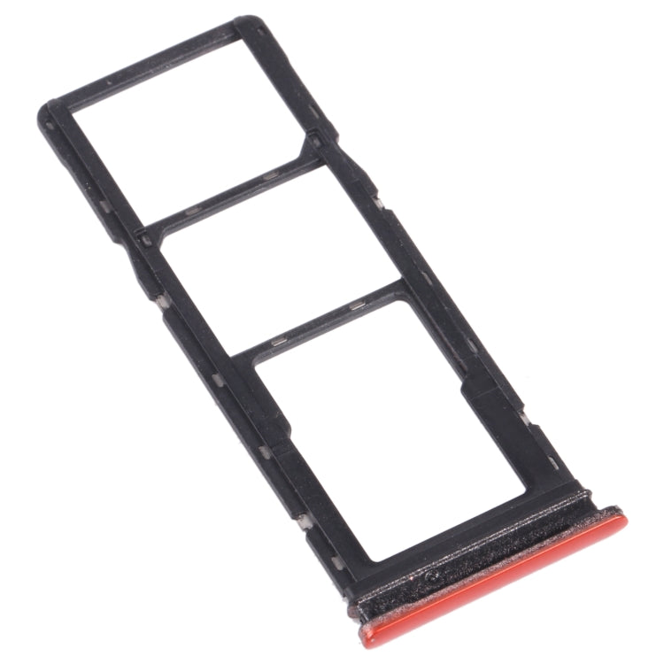 For Tecno Spark 5 Pro KD7 SIM Card Tray + SIM Card Tray + Micro SD Card Tray (Orange) - free shipping - PMc TechLife - Order now!