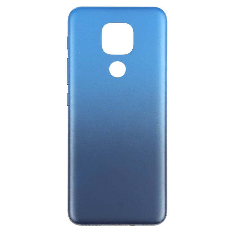 Battery Back Cover for Motorola Moto E7 Plus XT2081-1 (Blue) - Back Cover by PMC Jewellery | Online Shopping South Africa | PMC Jewellery | Buy Now Pay Later Mobicred