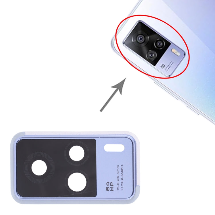 For vivo S9e Camera Lens Cover (Blue) - Camera Parts by PMc TechLife | Online Shopping South Africa | PMc TechLife | Buy Now Pay Later Mobicred