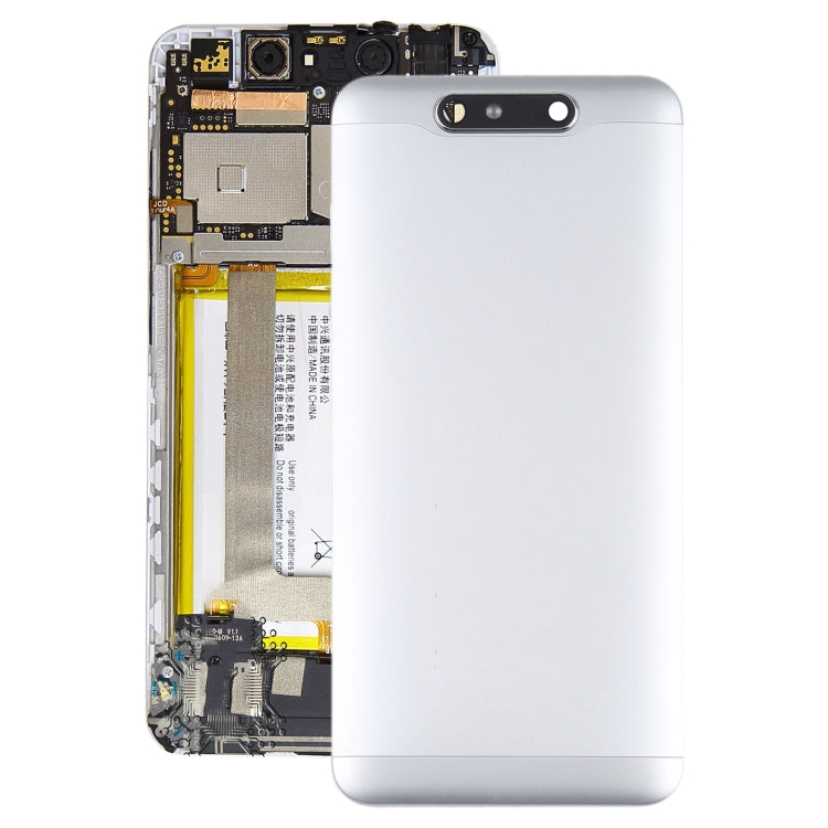 Battery Back Cover for ZTE Blade V8 BV0800 T80(Silver) - For ZTE by PMC Jewellery | Online Shopping South Africa | PMC Jewellery | Buy Now Pay Later Mobicred