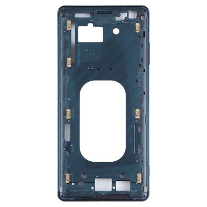 Middle Frame Bezel Plate for Sony Xperia XZ3(Blue) - Frame Bezel Plate by PMC Jewellery | Online Shopping South Africa | PMC Jewellery | Buy Now Pay Later Mobicred