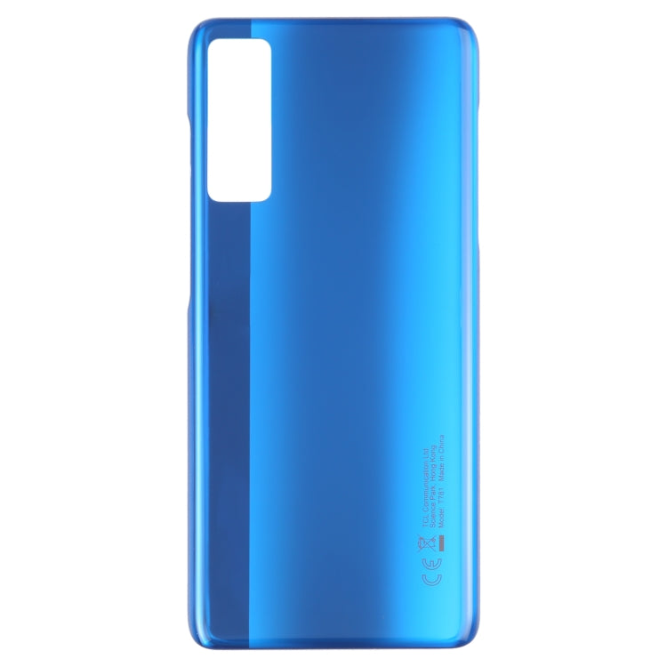 Original Battery Back Cover for TCL 20 5G T781, T781K, T781H(Blue) - For TCL by PMC Jewellery | Online Shopping South Africa | PMC Jewellery | Buy Now Pay Later Mobicred