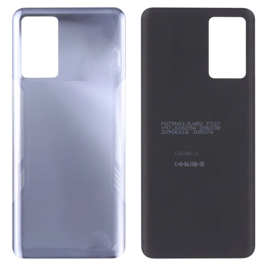 Battery Back Cover for ZTE nubia Red Magic 6R(Silver) - For ZTE by PMC Jewellery | Online Shopping South Africa | PMC Jewellery | Buy Now Pay Later Mobicred