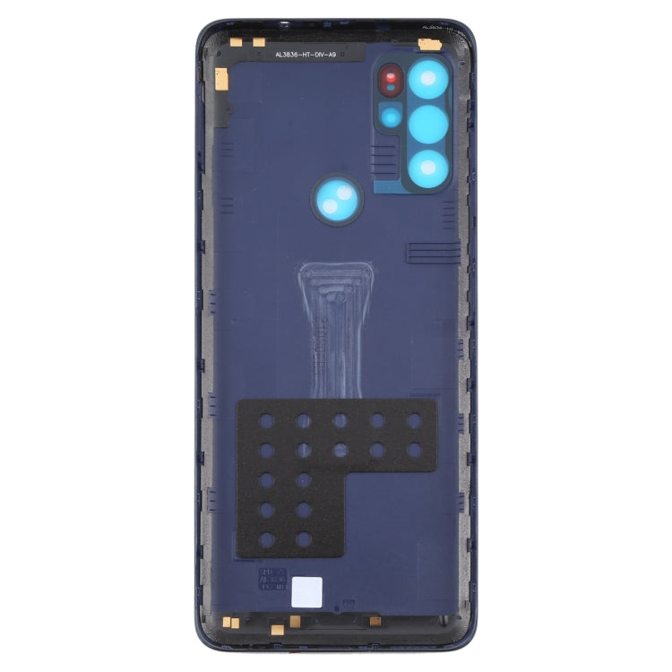 Battery Back Cover for Motorola Moto G60S XT2133-2(Blue) - Back Cover by PMC Jewellery | Online Shopping South Africa | PMC Jewellery | Buy Now Pay Later Mobicred