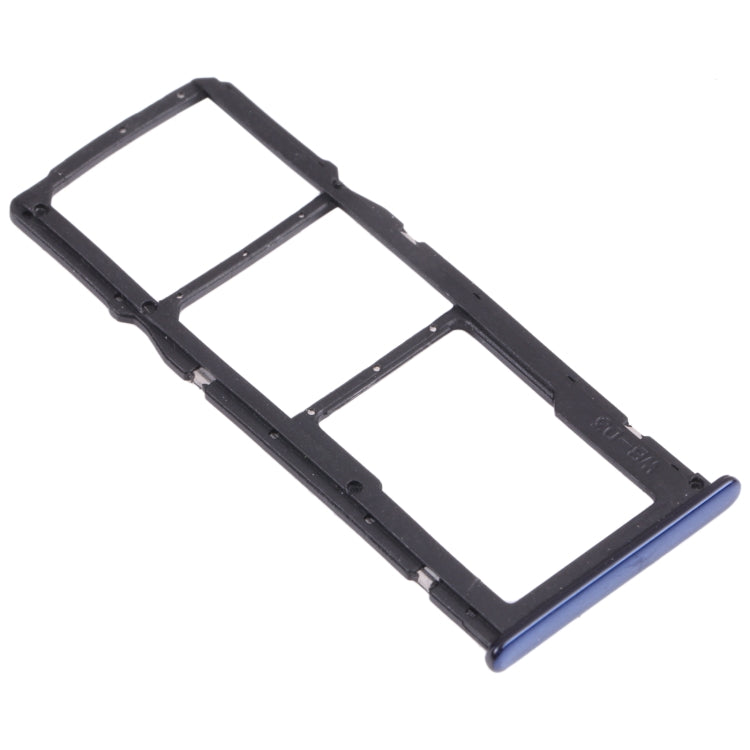 SIM Card Tray + SIM Card Tray + Micro SD Card Tray for Huawei Y7 (2018) (Blue) - free shipping - PMc TechLife - Order now!