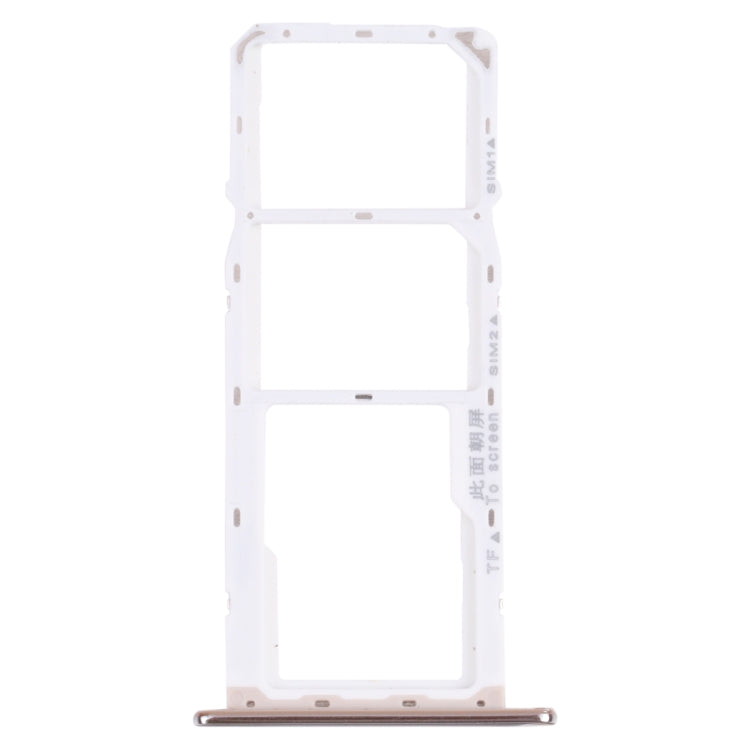 SIM Card Tray + SIM Card Tray + Micro SD Card Tray for Huawei Y6 (2018) (Silver) - Card Socket by PMc TechLife | Online Shopping South Africa | PMc TechLife | Buy Now Pay Later Mobicred