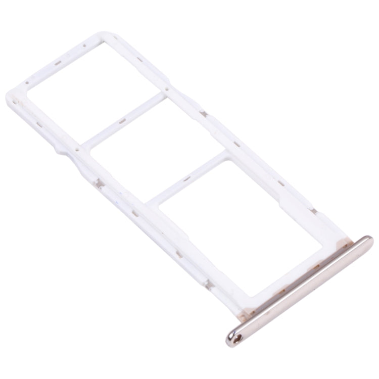 SIM Card Tray + SIM Card Tray + Micro SD Card Tray for Huawei Y6 (2018) (Silver) - Card Socket by PMc TechLife | Online Shopping South Africa | PMc TechLife | Buy Now Pay Later Mobicred