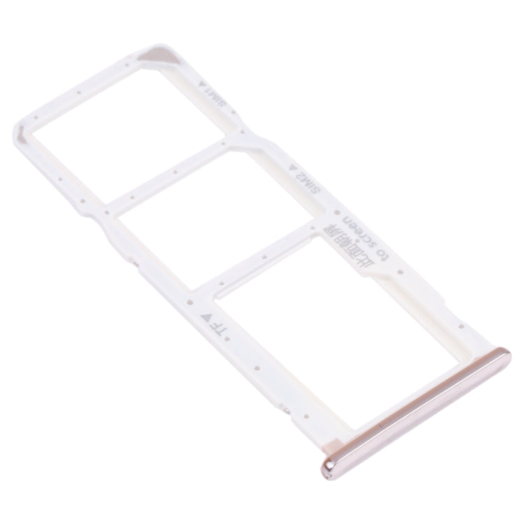 SIM Card Tray + SIM Card Tray + Micro SD Card Tray for Huawei Nova 2 Lite / Y7 Prime (2018) (Silver) - Card Socket by PMc TechLife | Online Shopping South Africa | PMc TechLife | Buy Now Pay Later Mobicred