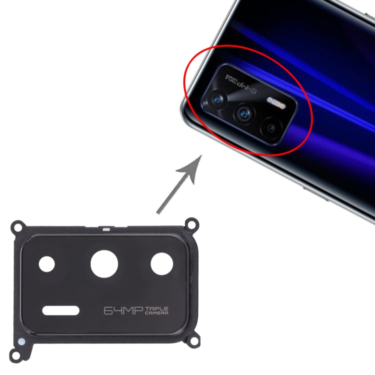 For OPPO Realme GT 5G RMX2202  Camera Lens Cover (Black) - Camera Series by PMC TechLife | Online Shopping South Africa | PMC TechLife | Buy Now Pay Later Mobicred