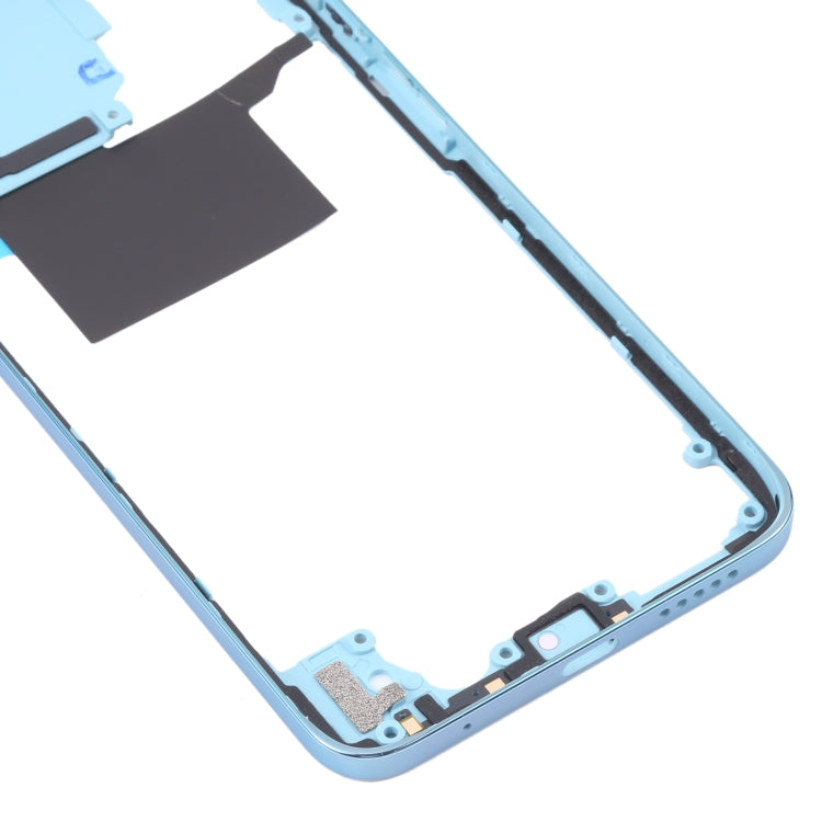 Middle Frame Bezel Plate for Xiaomi Redmi Note 11/Redmi Note 11S(Baby Blue) - Frame Bezel Plate by PMC Jewellery | Online Shopping South Africa | PMC Jewellery | Buy Now Pay Later Mobicred