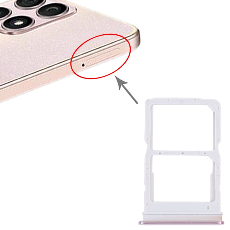 SIM Card Tray + SIM Card Tray for Honor X30i(Pink) - Card Socket by PMc TechLife | Online Shopping South Africa | PMc TechLife | Buy Now Pay Later Mobicred