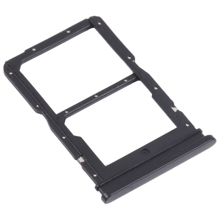 SIM Card Tray + NM Card Tray for Honor 30i (Black) - Card Socket by PMc TechLife | Online Shopping South Africa | PMc TechLife | Buy Now Pay Later Mobicred