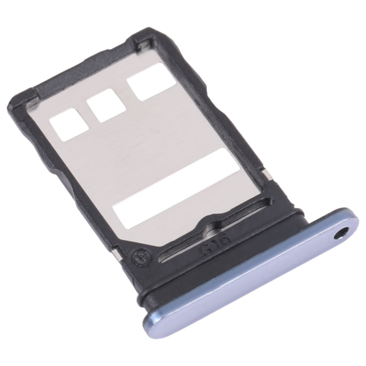 SIM Card Tray + SIM Card Tray for Huawei Nzone S7 5G (Blue) - Card Socket by PMc TechLife | Online Shopping South Africa | PMc TechLife | Buy Now Pay Later Mobicred