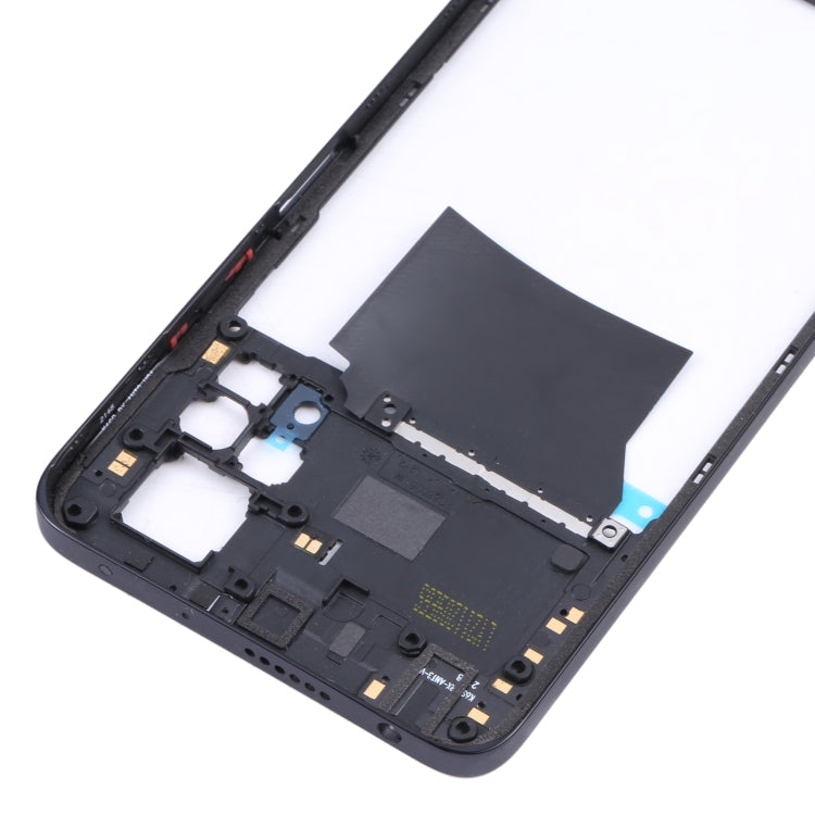 Middle Frame Bezel Plate for Xiaomi Poco X4 Pro 5G/Redmi Note 11E Pro(Black) - Frame Bezel Plate by PMC Jewellery | Online Shopping South Africa | PMC Jewellery