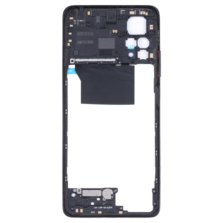 Original Middle Frame Bezel Plate for Xiaomi Redmi Note 11 Pro 4G 2201116TG 2201116TI(Black) - Frame Bezel Plate by PMC TechLife | Online Shopping South Africa | PMC TechLife | Buy Now Pay Later Mobicred