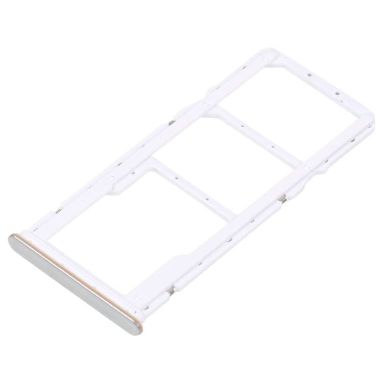 SIM Card Tray + SIM Card Tray + Micro SD Card Tray For Xiaomi Redmi Note 11S 5G (Silver) - Card Tray by PMc TechLife | Online Shopping South Africa | PMc TechLife | Buy Now Pay Later Mobicred