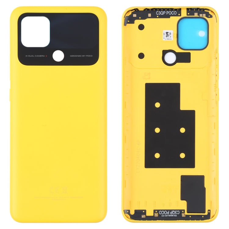 Original Battery Back Cover for Xiaomi Poco C40 - Back Cover by PMC TechLife | Online Shopping South Africa | PMC TechLife