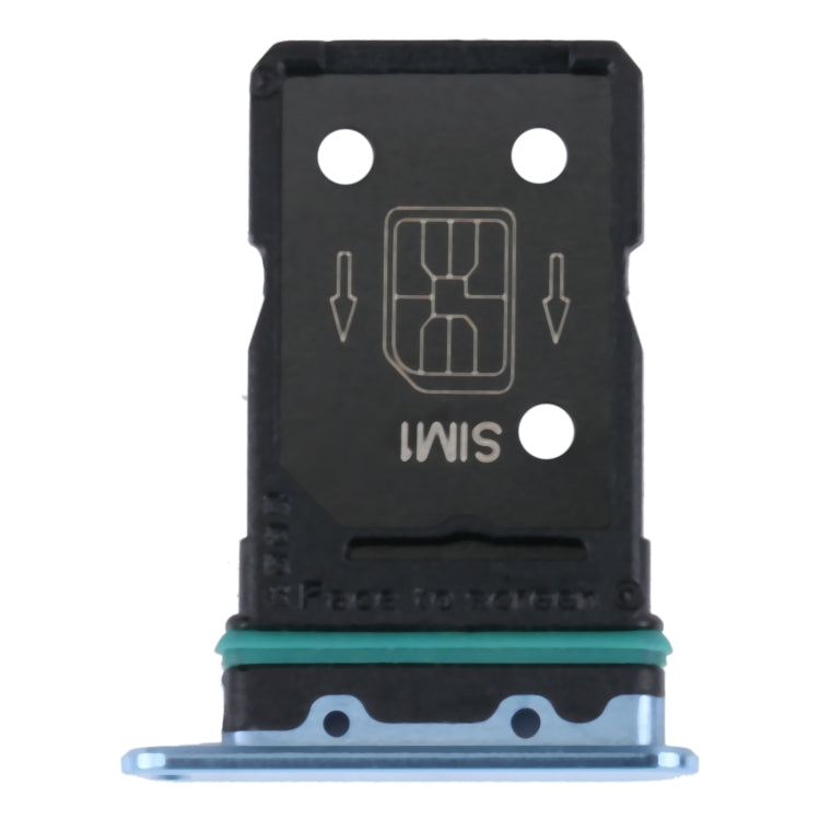 For OPPO Reno4 Pro 5G  SIM Card Tray + SIM Card Tray (Blue) - Card Socket by PMc TechLife | Online Shopping South Africa | PMc TechLife | Buy Now Pay Later Mobicred