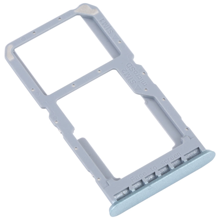 For OPPO A96 China SIM Card Tray + SIM / Micro SD Card Tray (Green) - Card Tray by PMc TechLife | Online Shopping South Africa | PMc TechLife | Buy Now Pay Later Mobicred