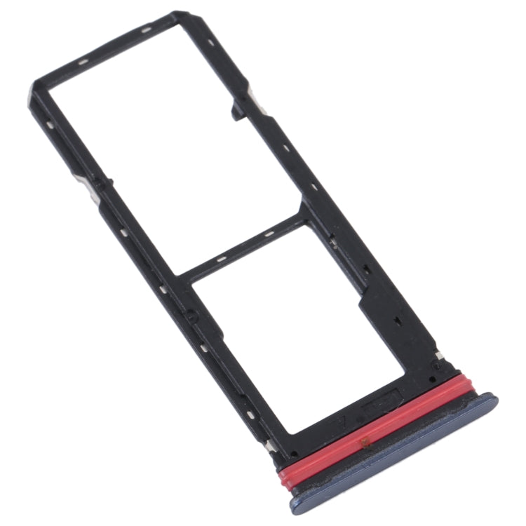 For vivo Y35 4G SIM Card Tray + SIM Card Tray + Micro SD Card Tray (Black) - Card Socket by PMc TechLife | Online Shopping South Africa | PMc TechLife | Buy Now Pay Later Mobicred