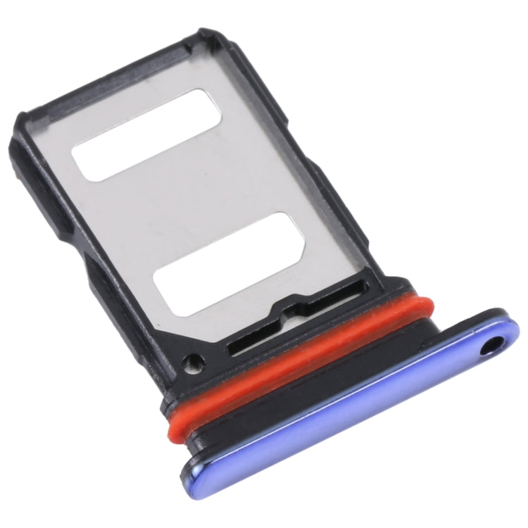 For vivo S7 / V20 Pro SIM Card Tray + SIM Card Tray (Blue) - Card Socket by PMc TechLife | Online Shopping South Africa | PMc TechLife | Buy Now Pay Later Mobicred
