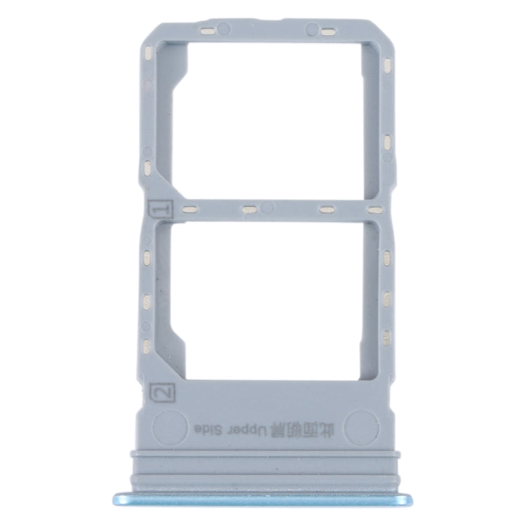 For vivo Y55S 5G SIM Card Tray + SIM Card Tray (Blue) - Card Socket by PMc TechLife | Online Shopping South Africa | PMc TechLife | Buy Now Pay Later Mobicred