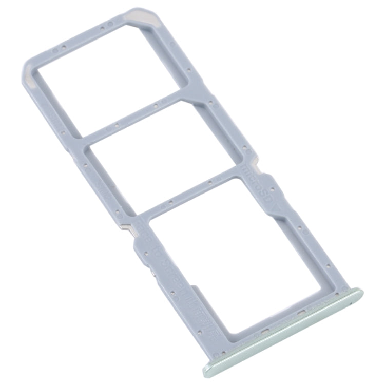 For Realme C30 SIM Card Tray + SIM Card Tray + Micro SD Card Tray (Green) - free shipping - PMc TechLife - Order now!