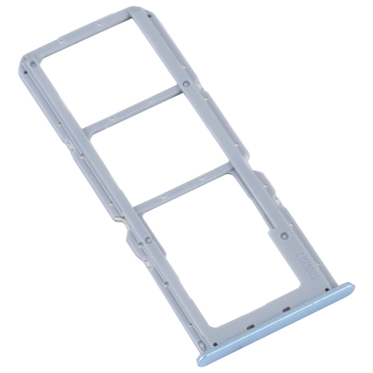 For Realme C30 SIM Card Tray + SIM Card Tray + Micro SD Card Tray (Blue) - Card Socket by PMc TechLife | Online Shopping South Africa | PMc TechLife | Buy Now Pay Later Mobicred
