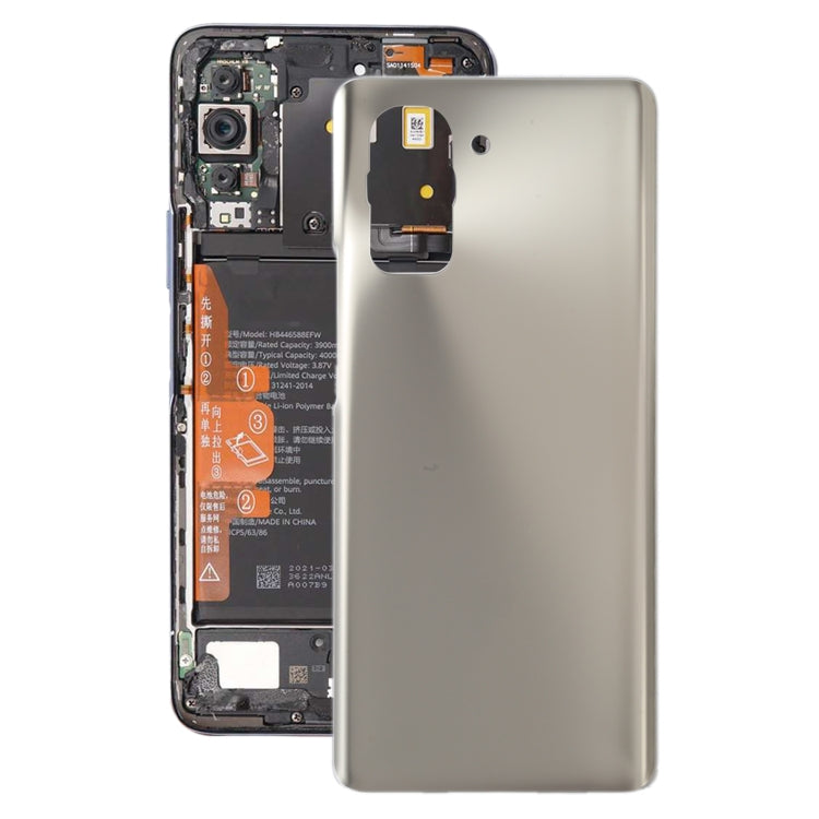 For Huawei Nova 10 OEM Glass Battery Back Cover(Gold) - Back Cover by PMC TechLife | Online Shopping South Africa | PMC TechLife