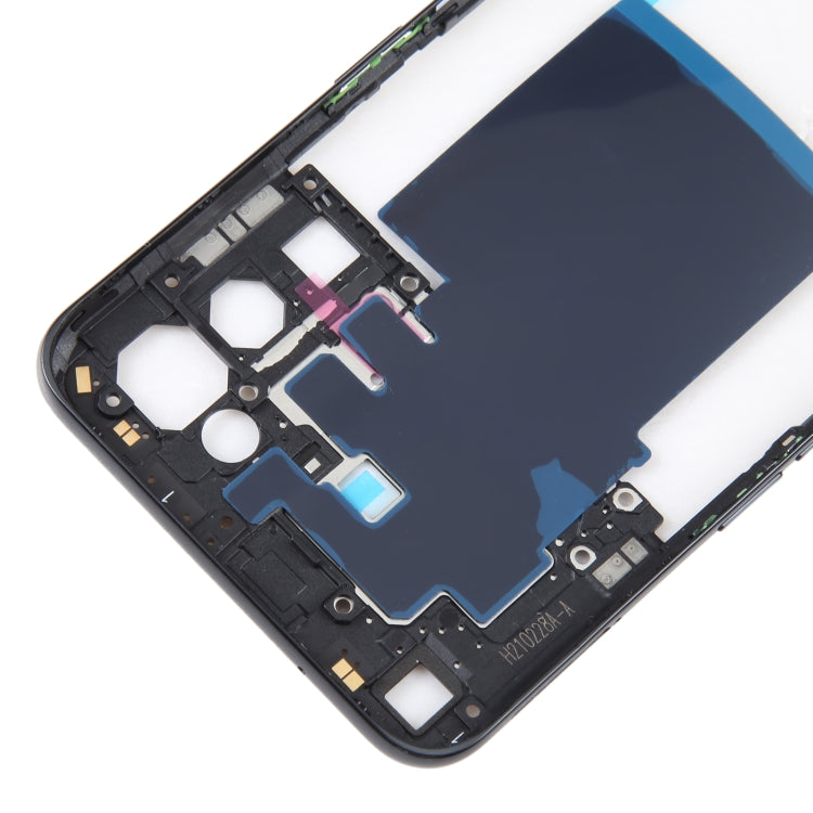 For OPPO Reno5 5G Original Middle Frame Bezel Plate (Black) - Frame Bezel Plate by PMC TechLife | Online Shopping South Africa | PMC TechLife