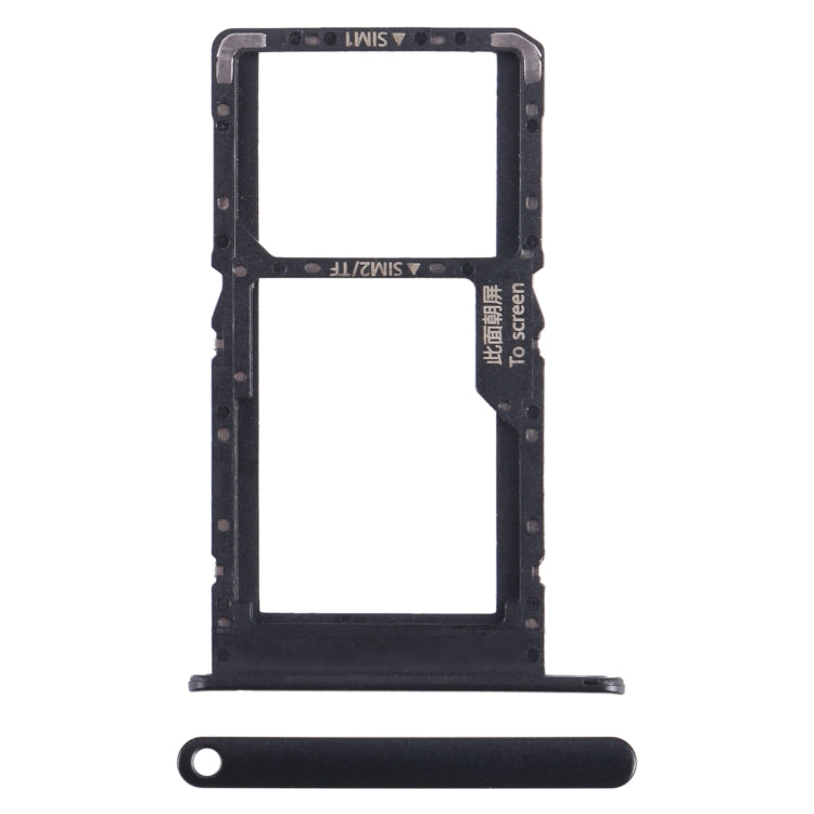 For Huawei nova Y70 Plus SIM + SIM / Micro SD Card Tray (Black) - Card Socket by PMc TechLife | Online Shopping South Africa | PMc TechLife | Buy Now Pay Later Mobicred