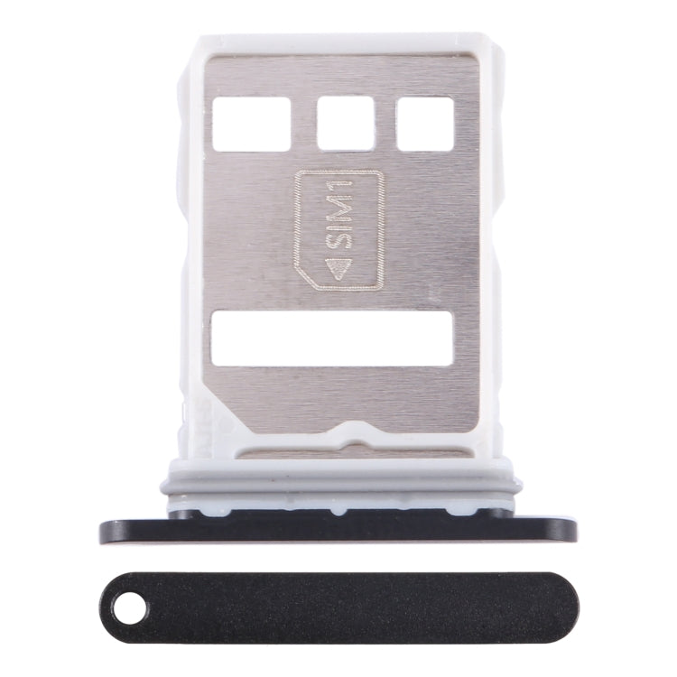 For Huawei Mate 60 Pro SIM + NM Card Tray (Black) - Card Socket by PMc TechLife | Online Shopping South Africa | PMc TechLife | Buy Now Pay Later Mobicred